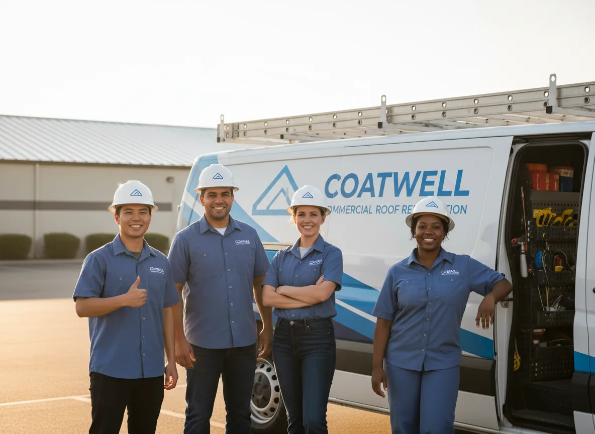 Commercial roof coating company in Delancey, NY